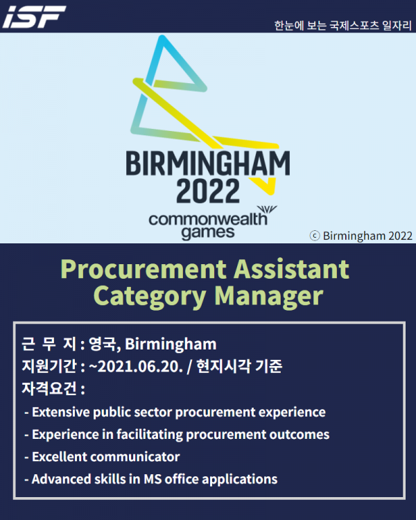 2022, category assistant manager