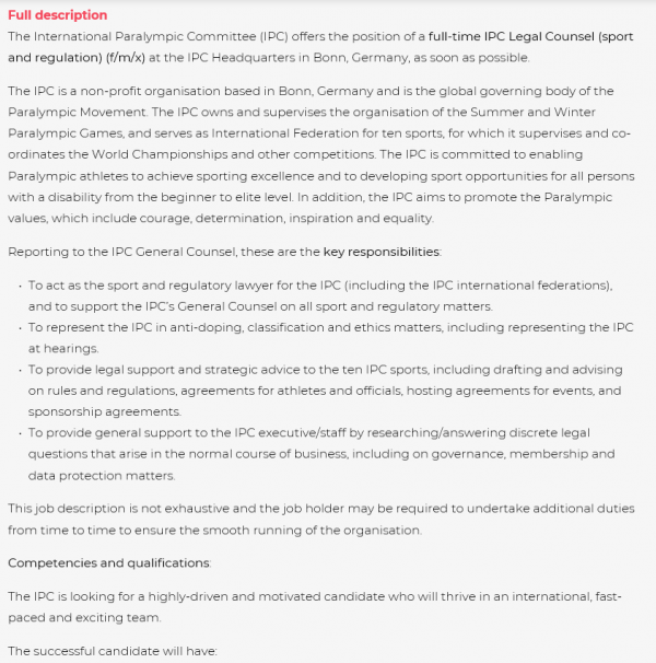 Bonn, IPC, IPC Legal Counsel