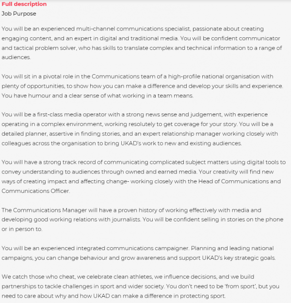 Communications Manager