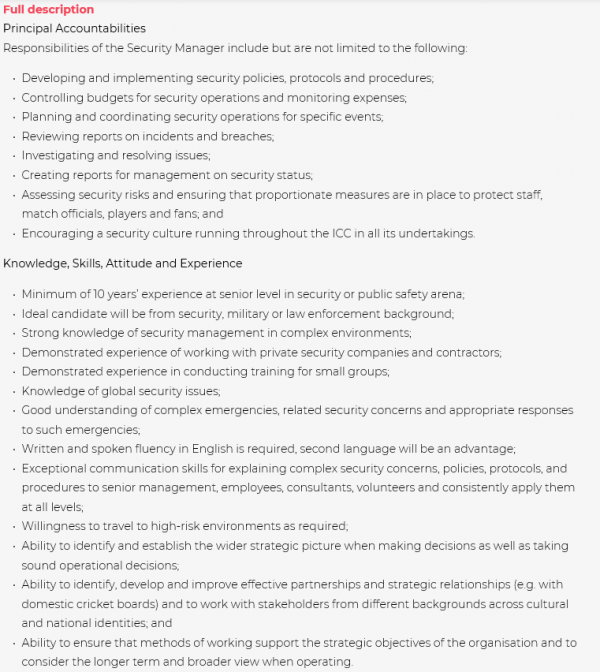 Security Manager