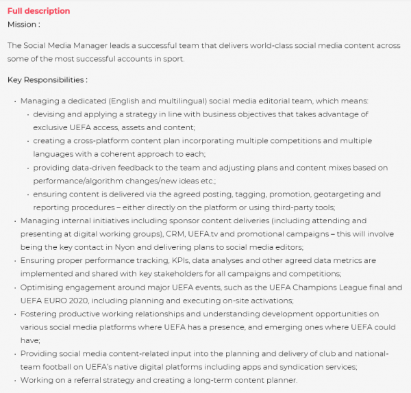 Social Media Manager