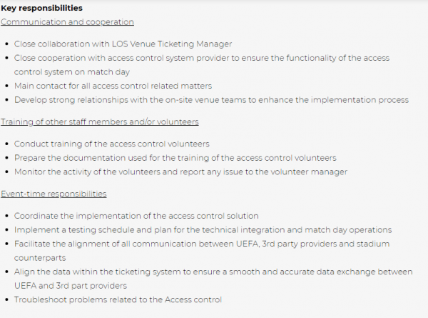 Ticketing Access Control Manager - TICK Green Project