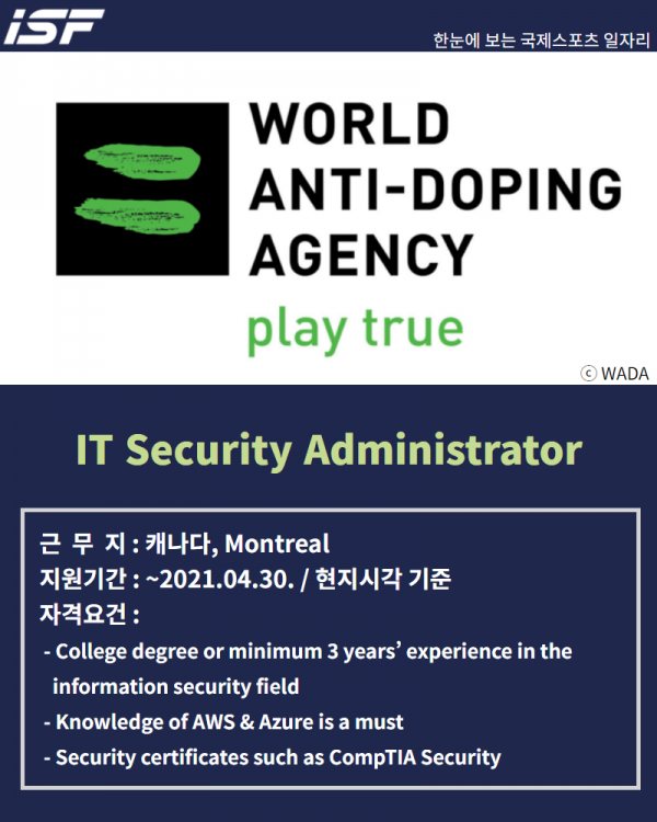 WADA IT